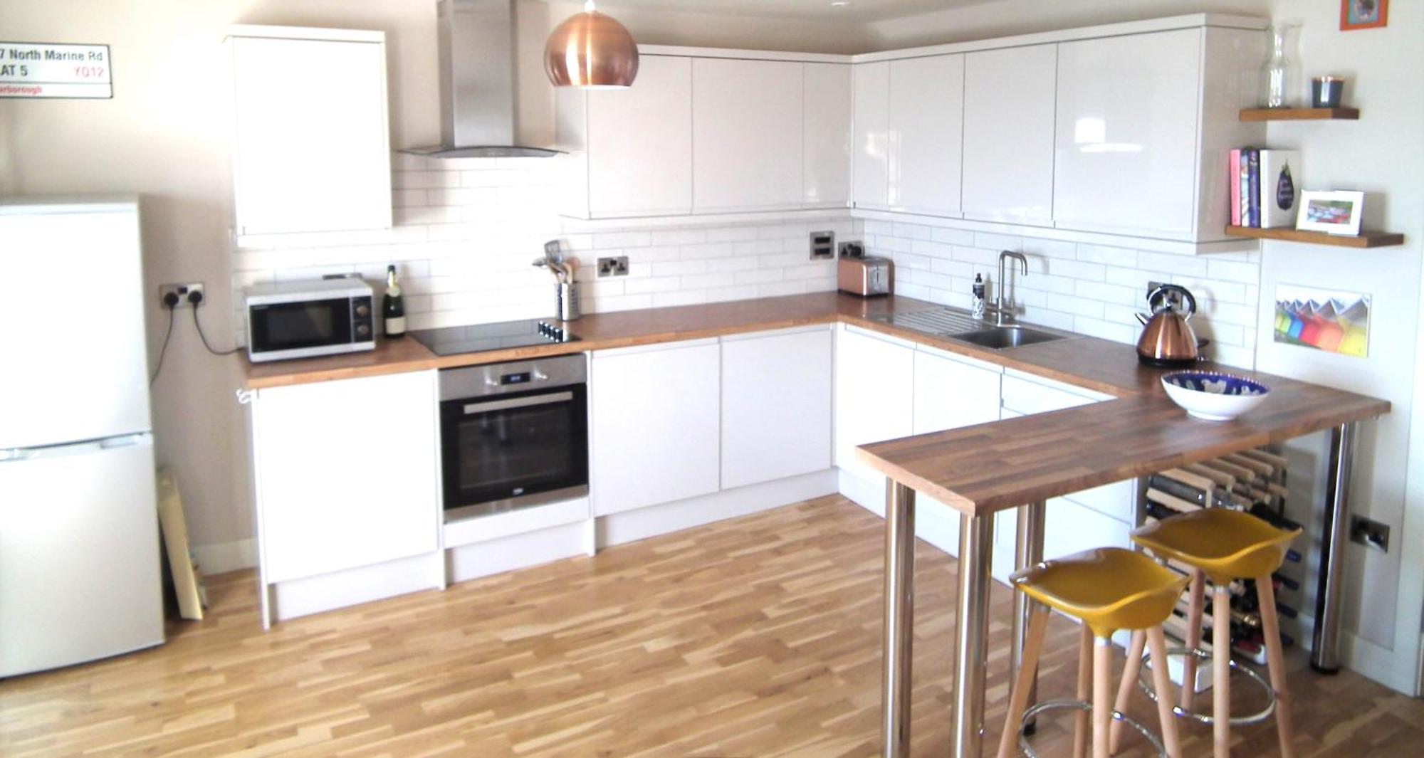 North Sea View Apartment Скарборо Екстер'єр фото
